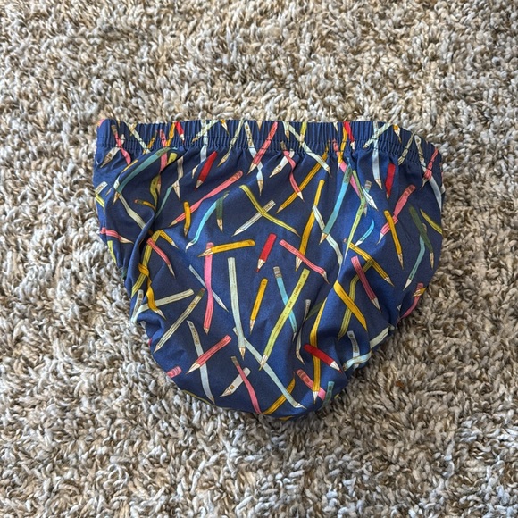 Matilda Jane Girls 18-24M Blue Pencil Bloomers - Picture 2 of 3